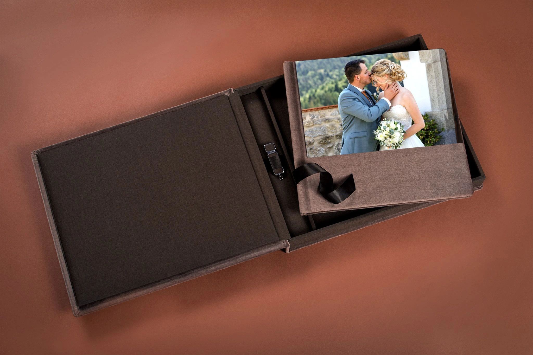 Hochzeitsalbum in edler Box
